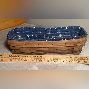 Vintage Longaberger 1983 Small Cracker Basket